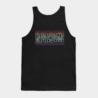 LGBTQ PATTERN USA MASSACHUSETTS Tank Top